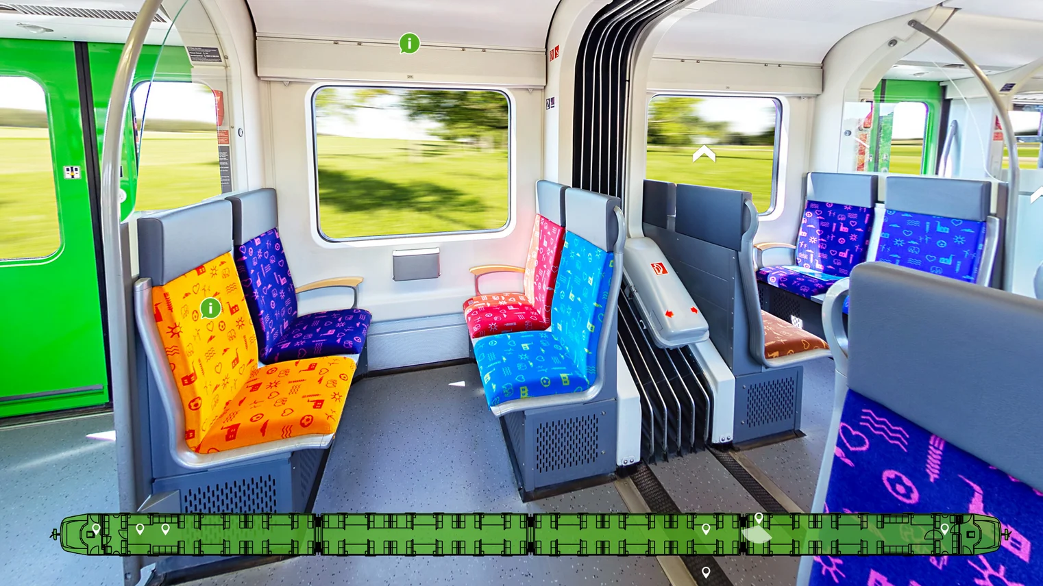 Virtueller Rundgang durch die S-Bahn